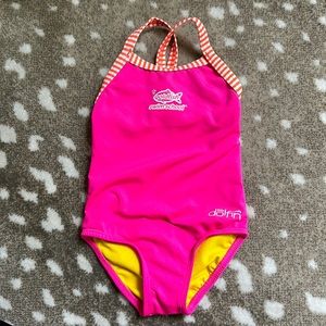 Toddler girls one-piece swimsuit
